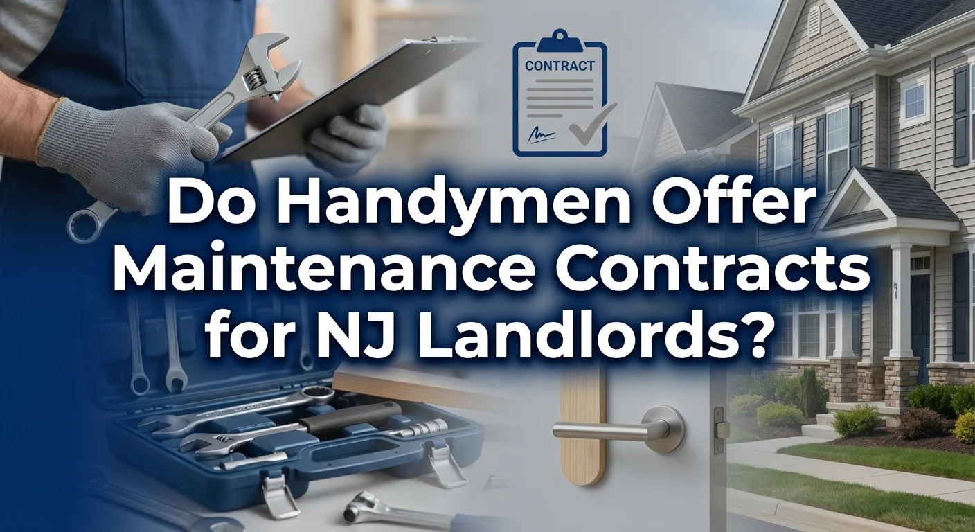 Do Handymen Offer Maintenance Contracts for NJ Landlords? | Expert Guide