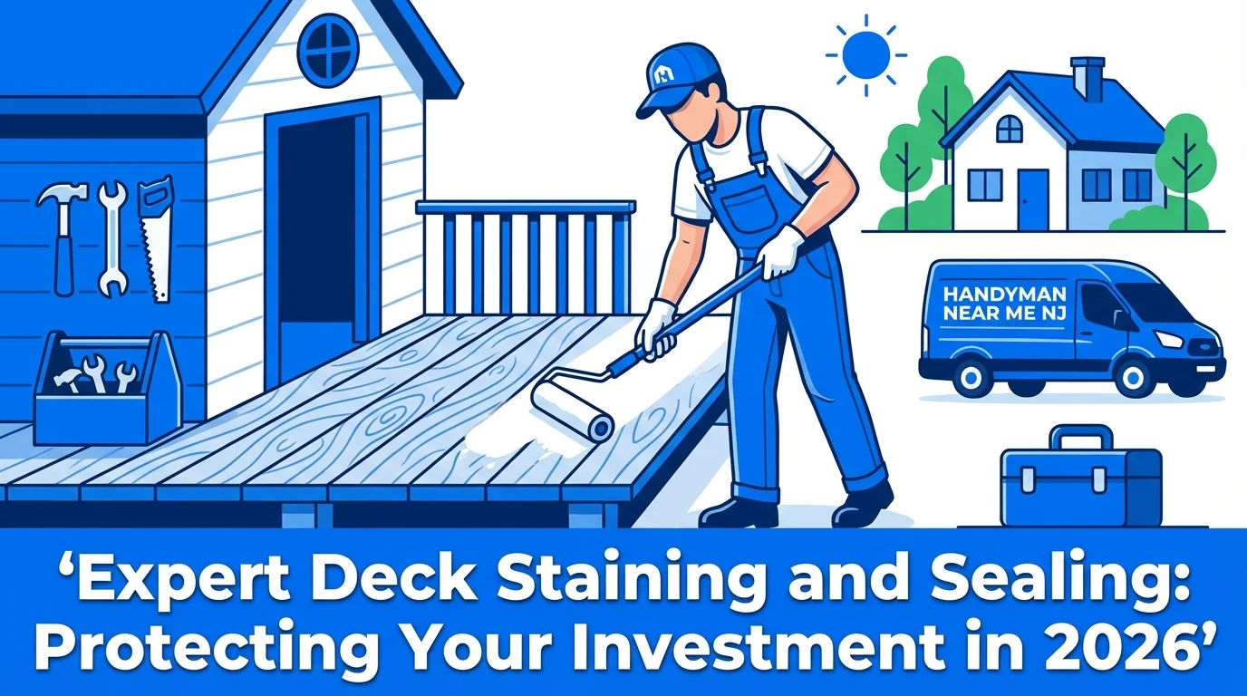 Expert Deck Staining and Sealing: Protecting Your Investment in 2026