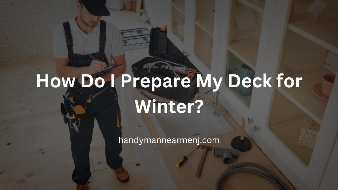 How Do I Prepare My Deck for Winter?