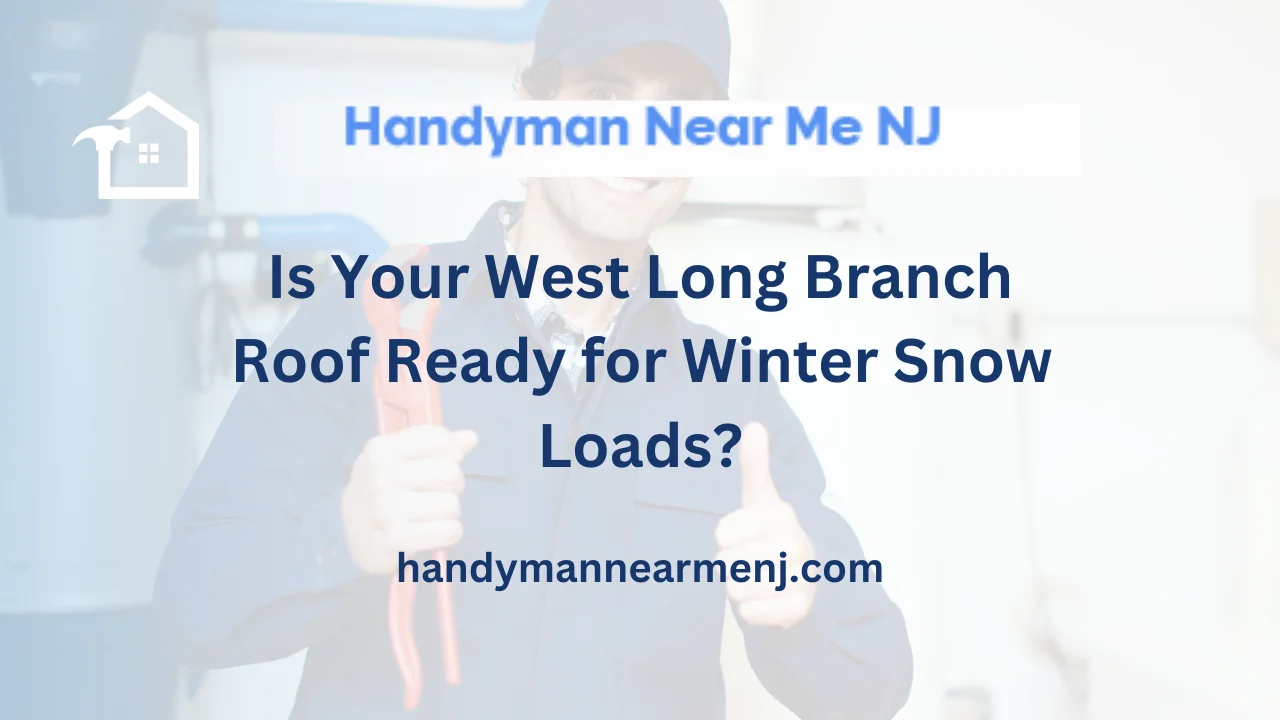 Is Your West Long Branch Roof Ready for Winter Snow Loads?
