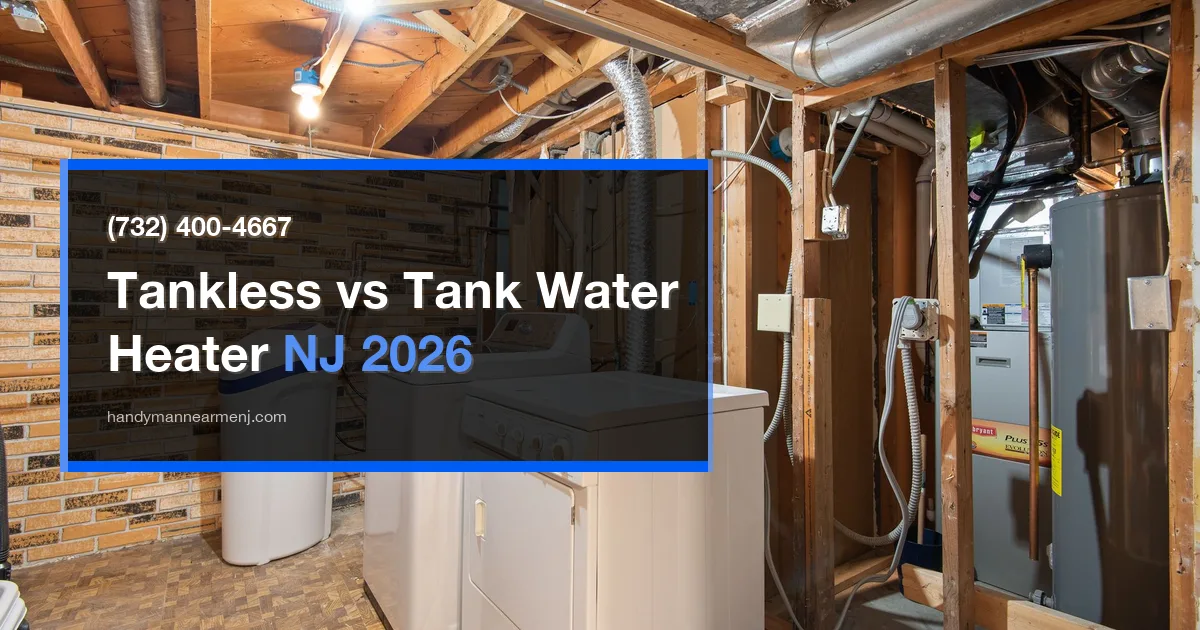 Tankless vs. Tank Water Heater: Which Is Right for Your NJ Home?